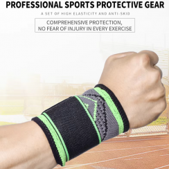 10 Pcs Sport Wrist Support Nylon Wrist Band