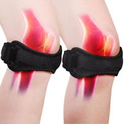 15 Pcs Adjustable Sports Patella Strap Knee Brace Support