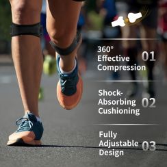 30 Pcs Soft Adjustable Patella Tendon Support Strap